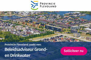 20230606 Banner AdverOnline Provincie Flevoland Beleidsadviseur Grond en Drinkwater